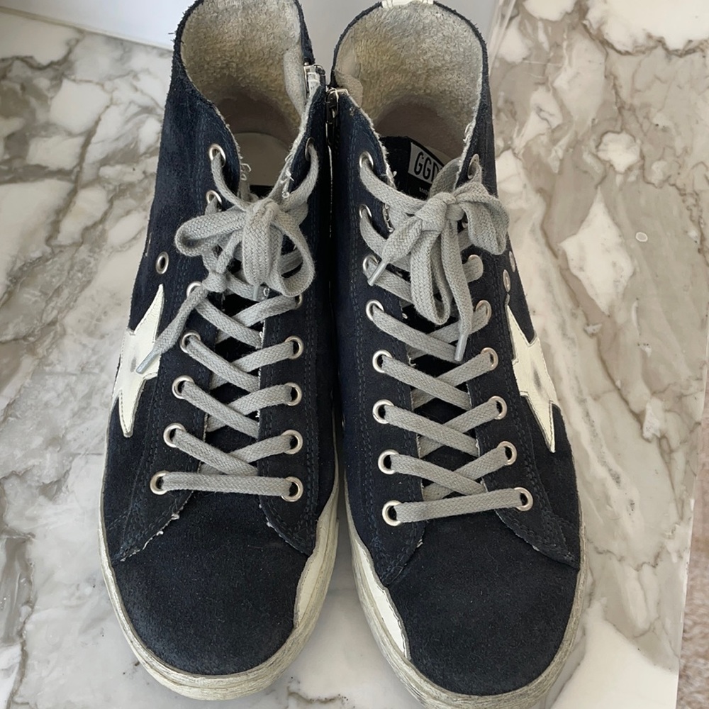 Golden Goose Suede Francy Hightops- 39